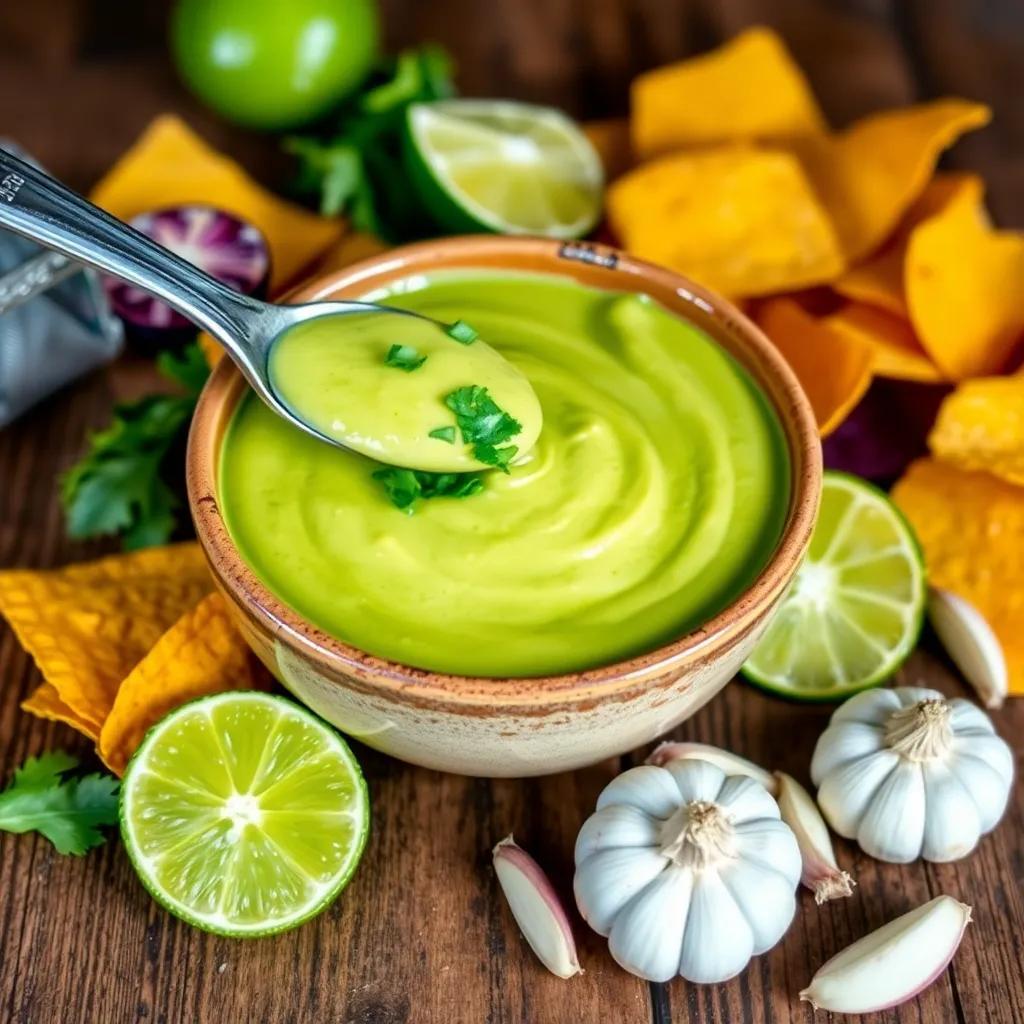 Creamy Avocado Sauce Recipe