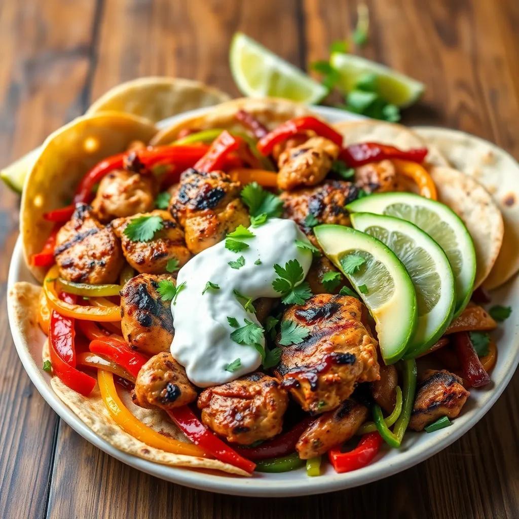 Easy Chicken Fajitas Recipe