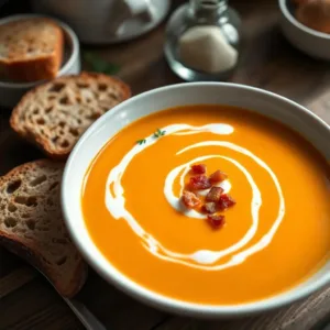 Creamy Carrot Soup Recipe