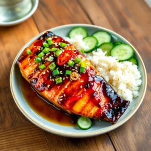 Asian Glazed Baked Barramundi Recipe