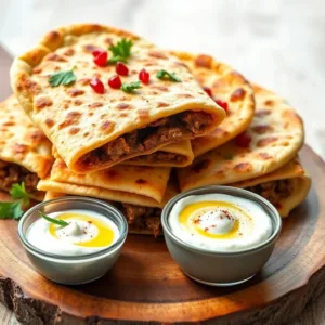 Arayes: Delicious Lebanese Meat-Stuffed Pita Recipe