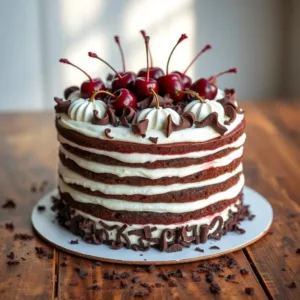 Delicious Black Forest Cake Recipe