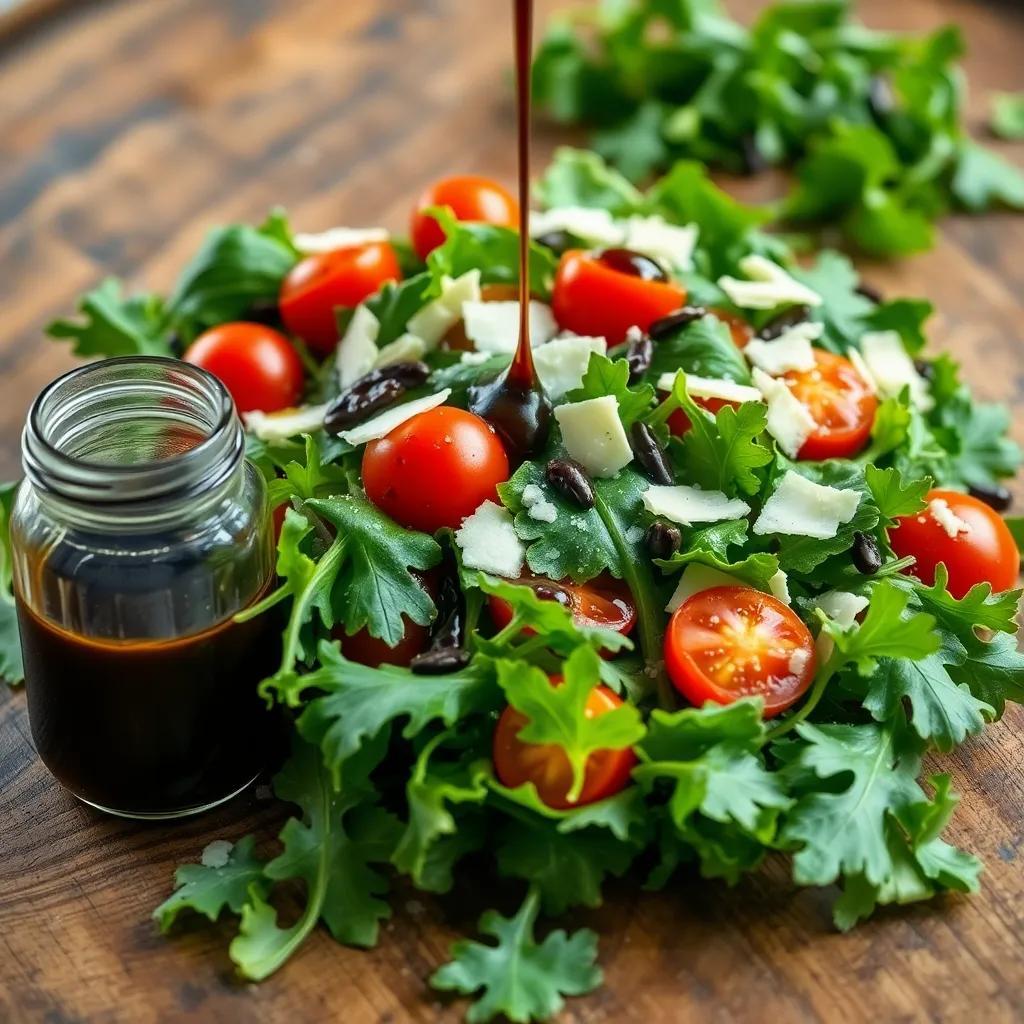 Balsamic Vinegar Dressing Recipe: Easy & Delicious