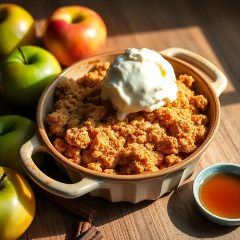 Delicious Apple Crumble Recipe: Easy and Irresistible