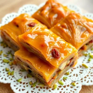 Delicious Homemade Baklava Recipe