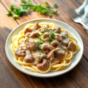 Easy Beef Stroganoff Recipe: Creamy & Delicious