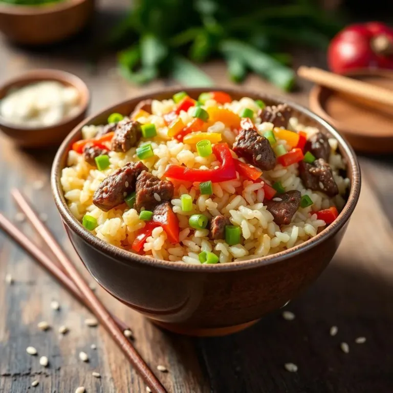 Beef Fried Rice Recipe: Quick and Easy Stir-Fry