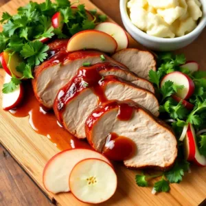 Apple Cider Glazed Pork Tenderloin Recipe