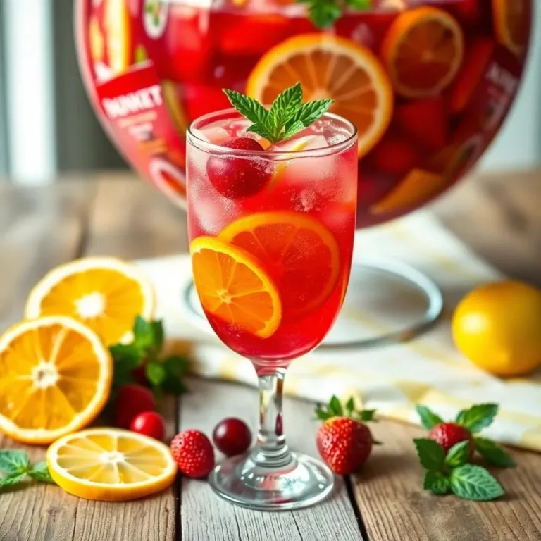 Delicious Celebration Fruit Punch Recipe