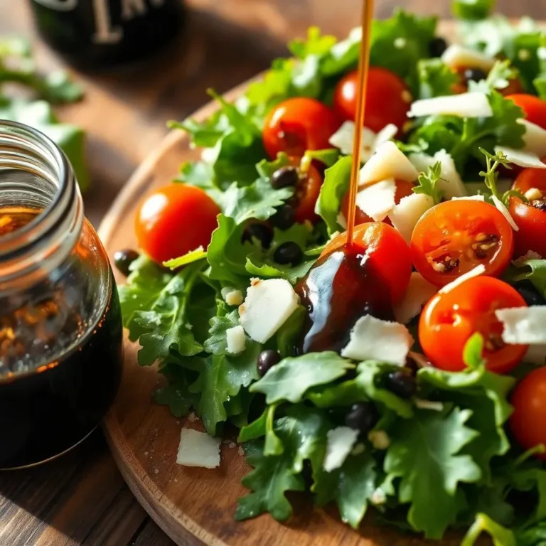 Balsamic Vinegar Dressing Recipe: Easy & Delicious