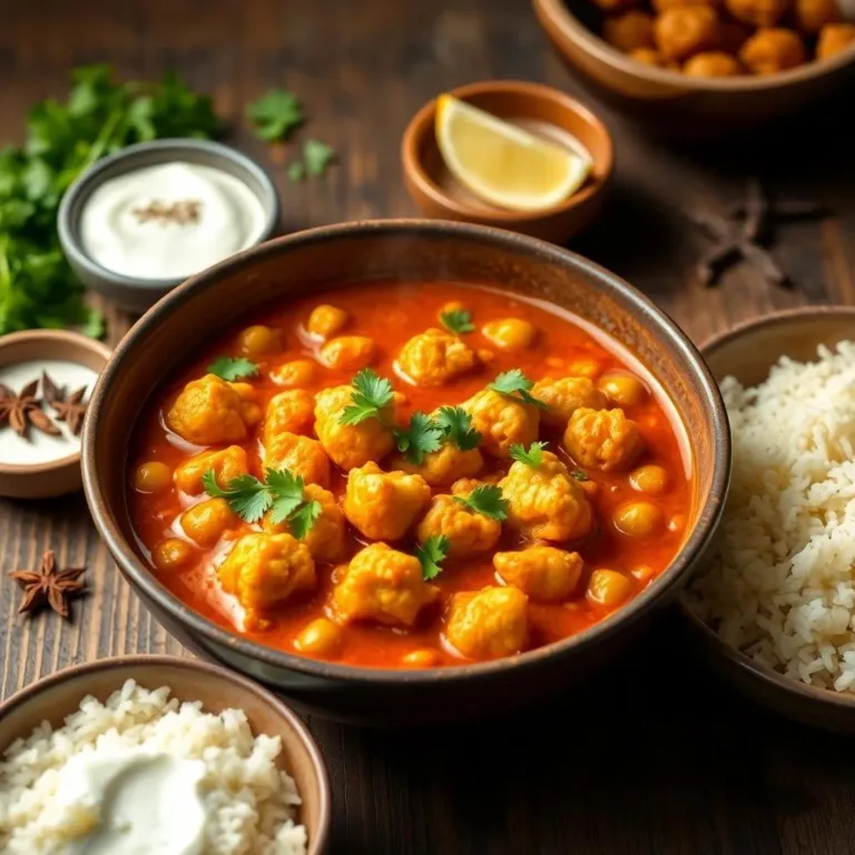 Cauliflower and Chickpea Curry Recipe