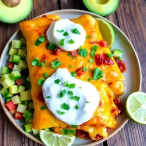 Bacon and Eggs Breakfast Enchiladas Recipe