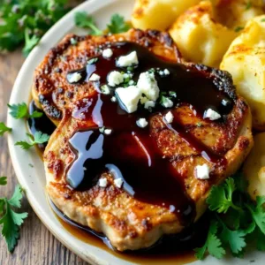 Balsamic Pork Chops Recipe: Easy & Delicious