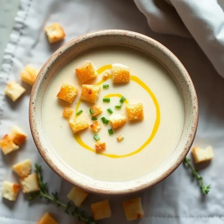 Creamy Celeriac Soup Recipe