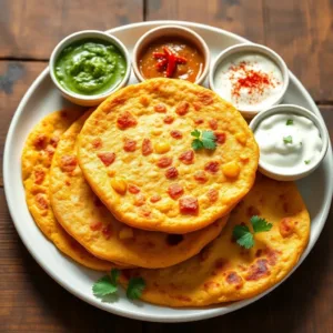 Aloo Paratha Recipe: Indian Potato-Stuffed Flatbread