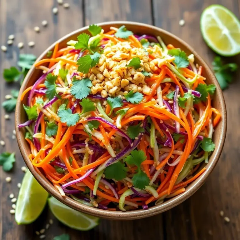 Asian Slaw Recipe: Fresh and Crunchy Salad for Every Meal