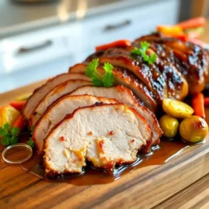 Brown Sugar Garlic Butter Roast Pork Recipe