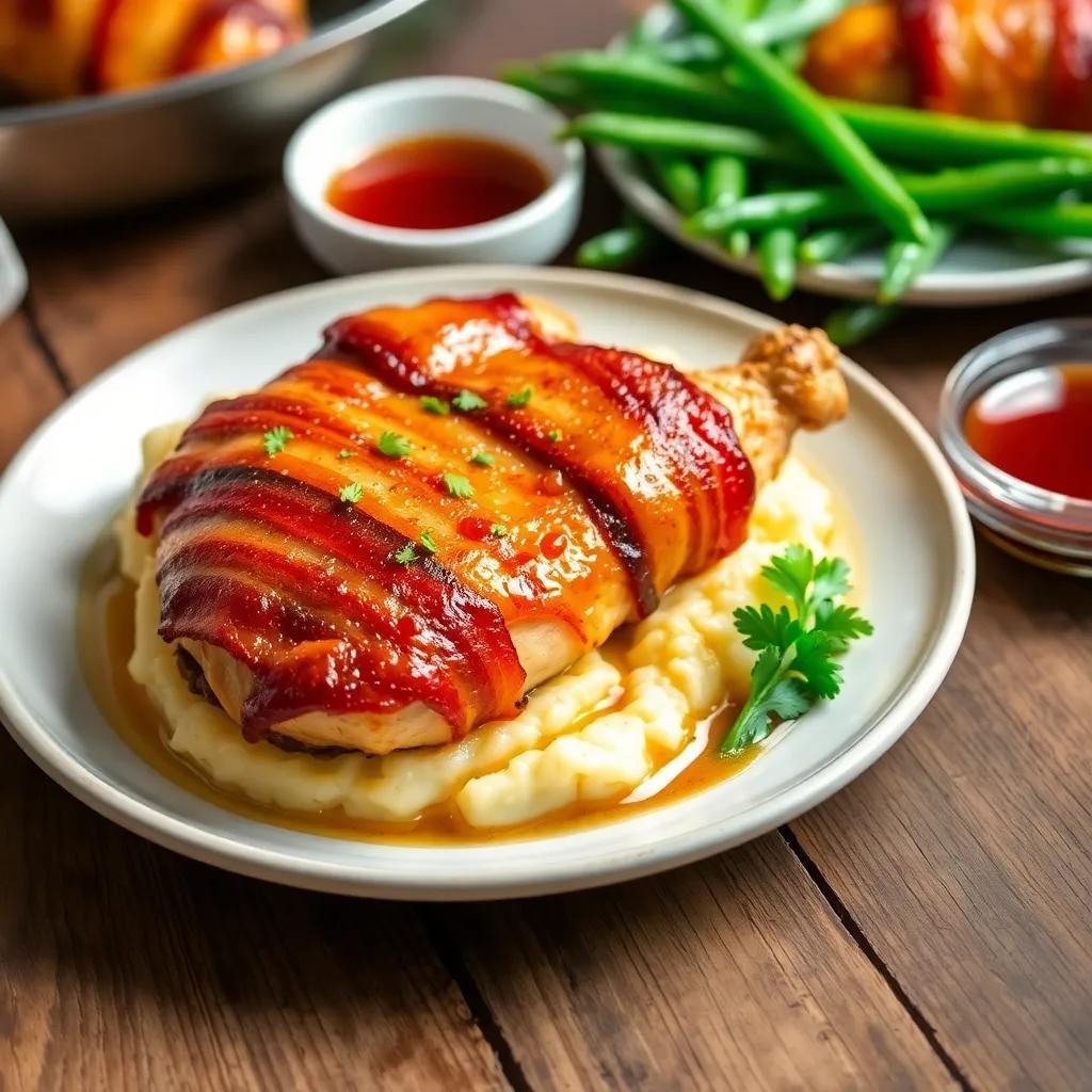 Bacon-Wrapped Chicken Recipe: Juicy & Delicious!