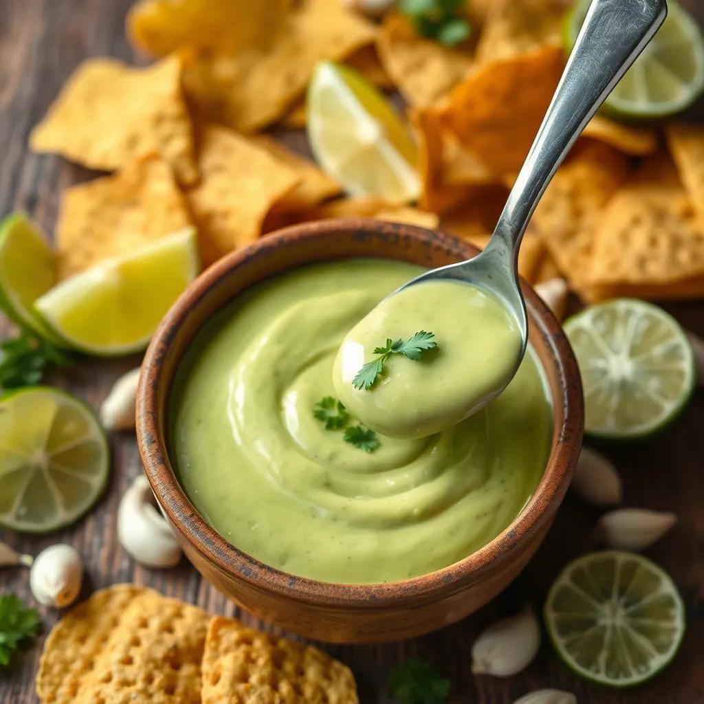 Creamy Avocado Sauce Recipe