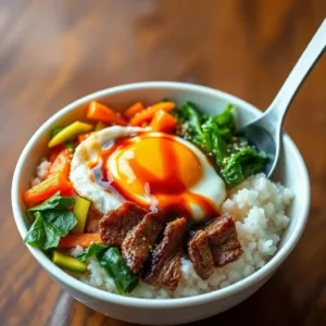 Delicious Bibimbap Recipe: A Flavorful Korean Stir-Fried Rice Dish