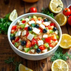 Healthy Brown Rice Salad Recipe