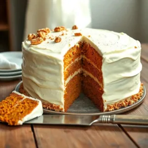 Delicious Carrot Cake Recipe – Moist & Flavorful