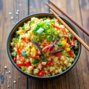 Cauliflower Fried Rice Recipe: Healthy & Delicious