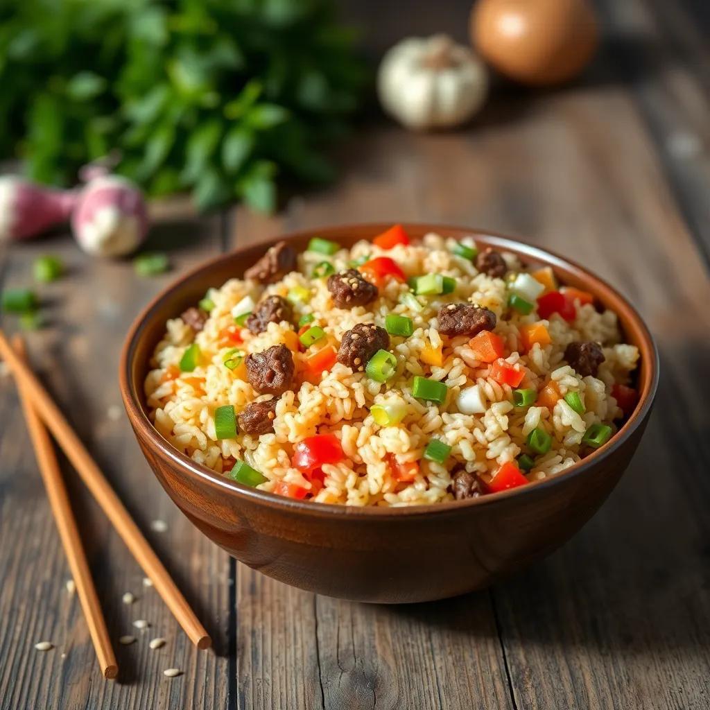 Beef Fried Rice Recipe: Quick and Easy Stir-Fry