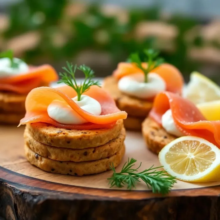 Blinis with Smoked Salmon: A Simple Recipe