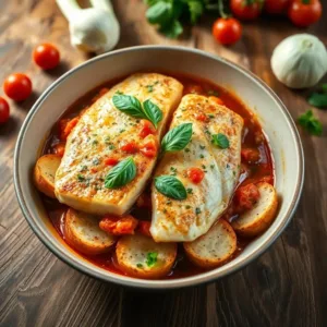 Acqua Pazza: Authentic Italian Poached Fish Recipe