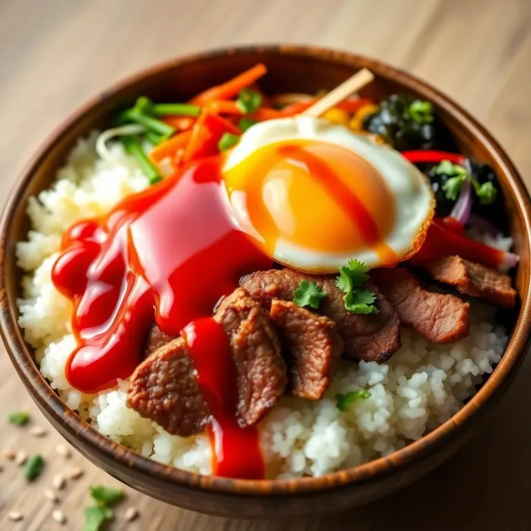 Delicious Bibimbap Recipe: A Flavorful Korean Dish