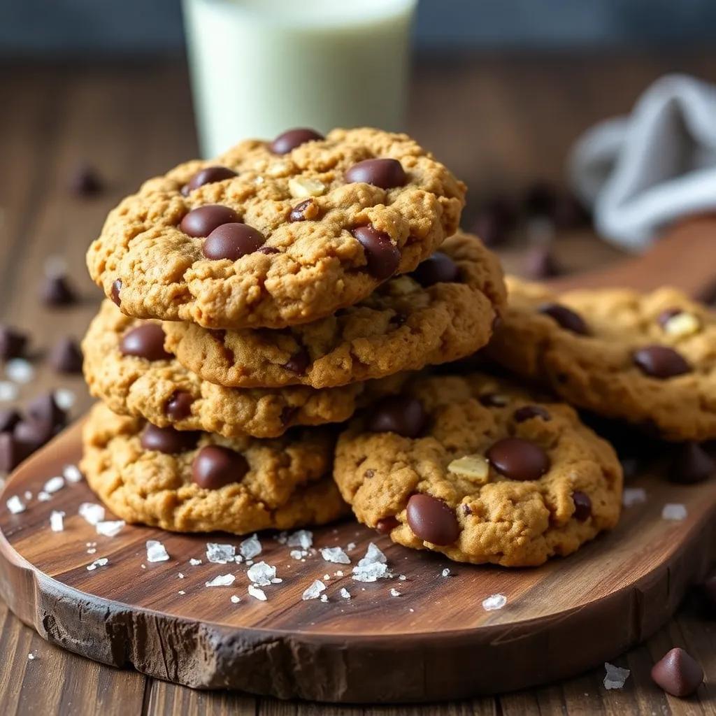 Brown Butter Oatmeal Chocolate Chip Cookies Recipe