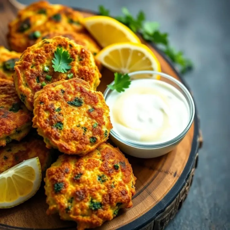 Crispy Broccoli Fritters Recipe