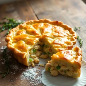 Chicken and Leek Pie Recipe: A Comforting Delight