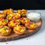 Cheese and Bacon Potato Skins Recipe