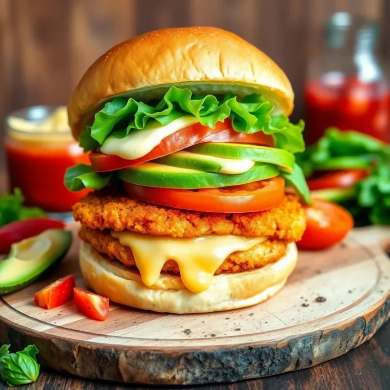 Delicious Homemade Chicken Burger Recipe