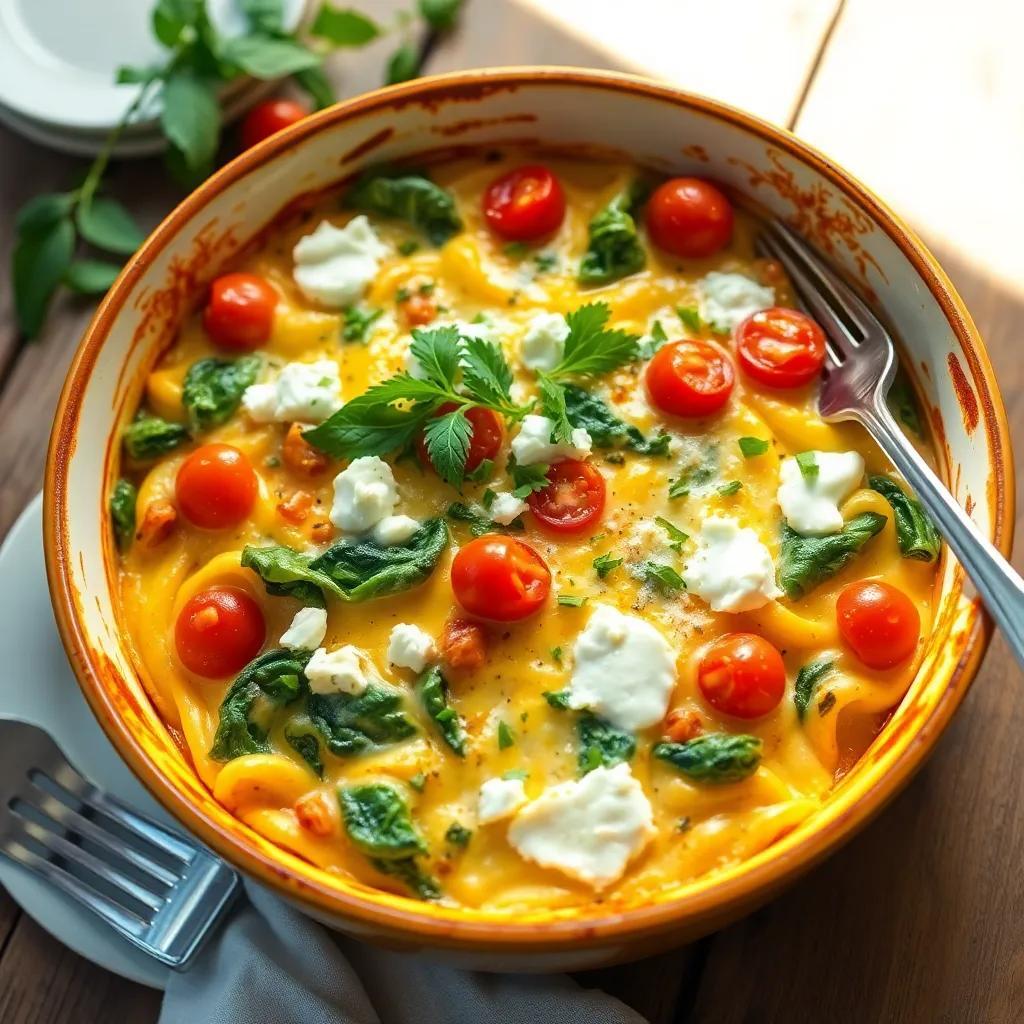 Baked Creamy Feta Risoni Recipe