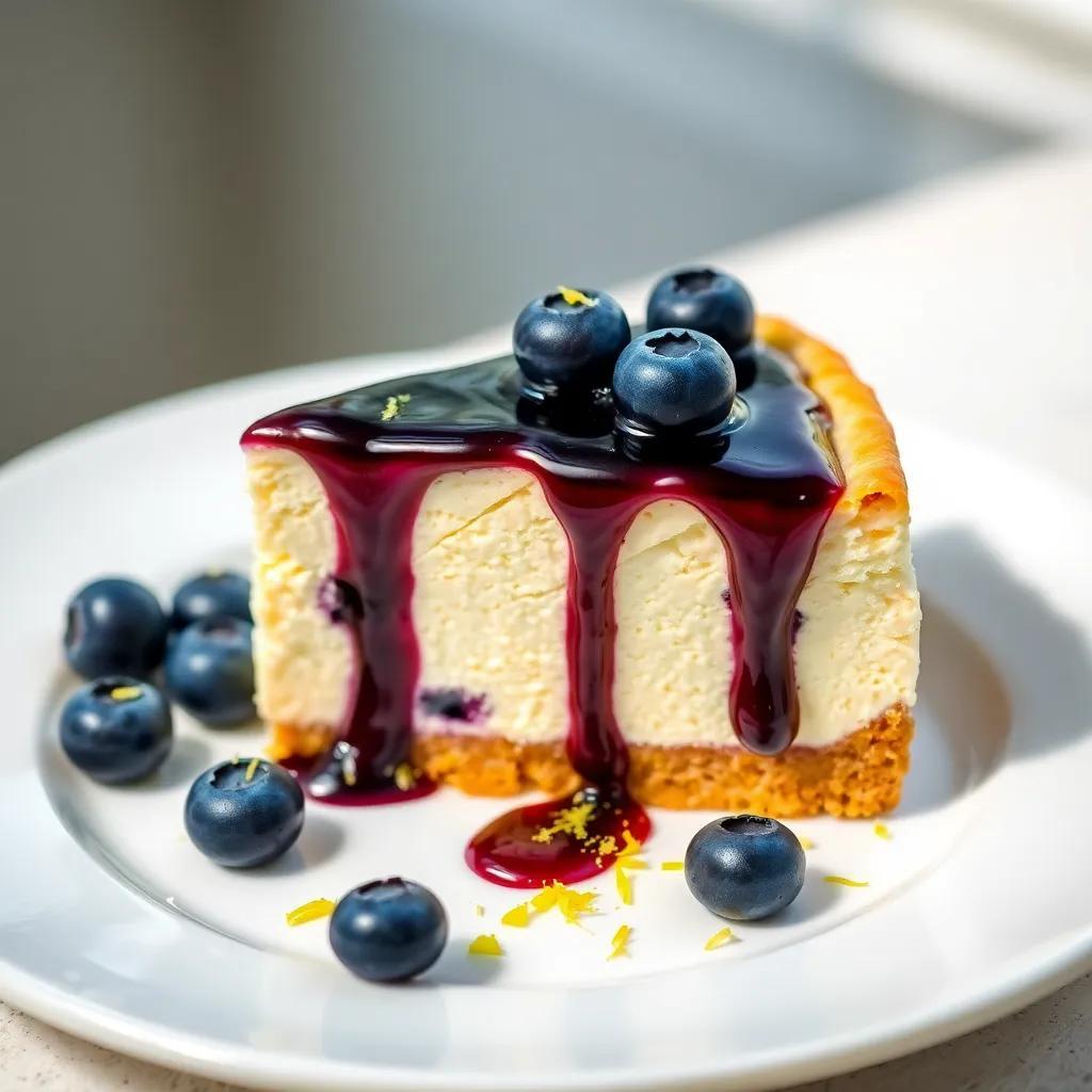 Delicious Blueberry Cheesecake Recipe