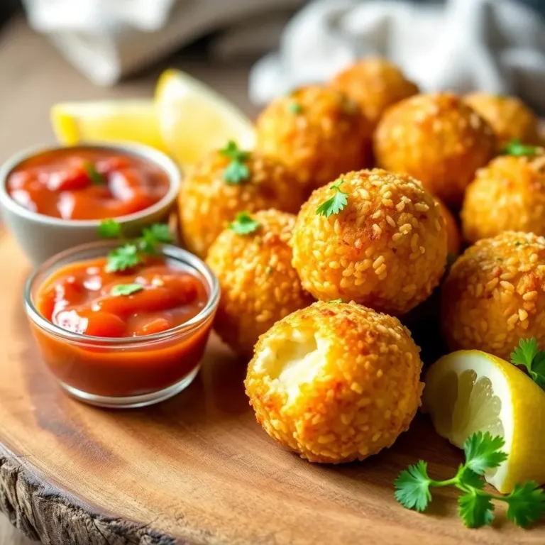 Cheesy Italian Arancini Balls Recipe