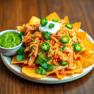 Easy Chicken Nachos Recipe