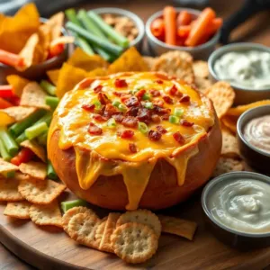 Cheese Bacon Dip Recipe – Creamy & Delicious Appetizer