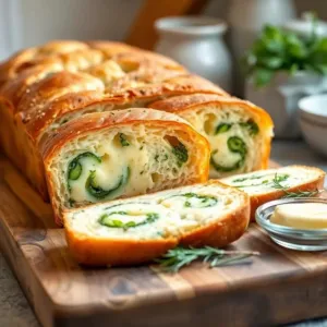 Quick Cheese Herb Garlic Bread Recipe