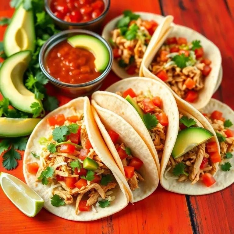 Chicken Tacos with Sauce Recipe