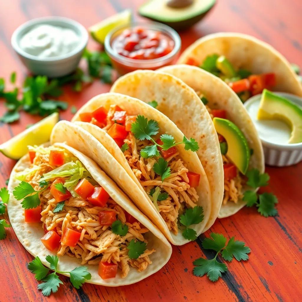 Chicken Tacos with Sauce Recipe