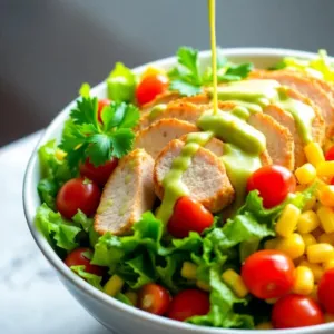 Chicken Salad with Avocado Dressing Recipe