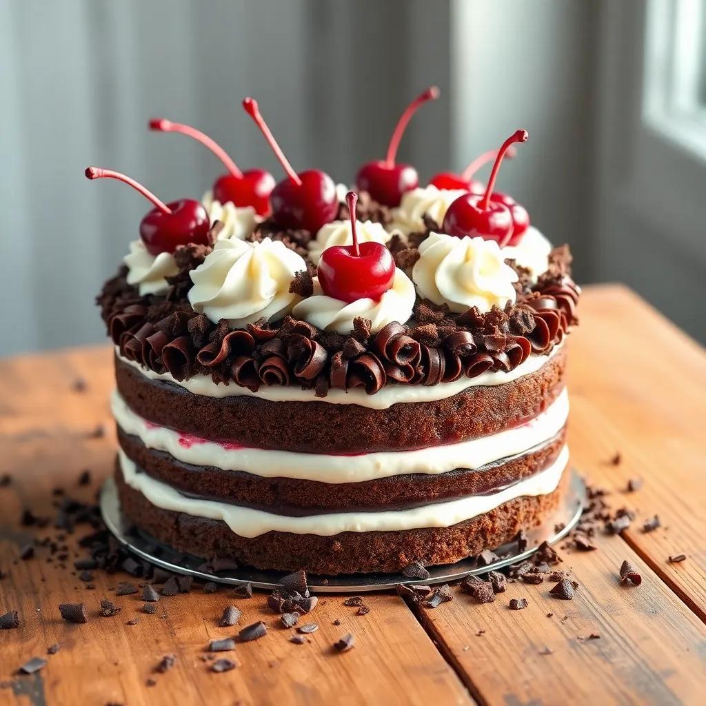 Delicious Black Forest Cake Recipe