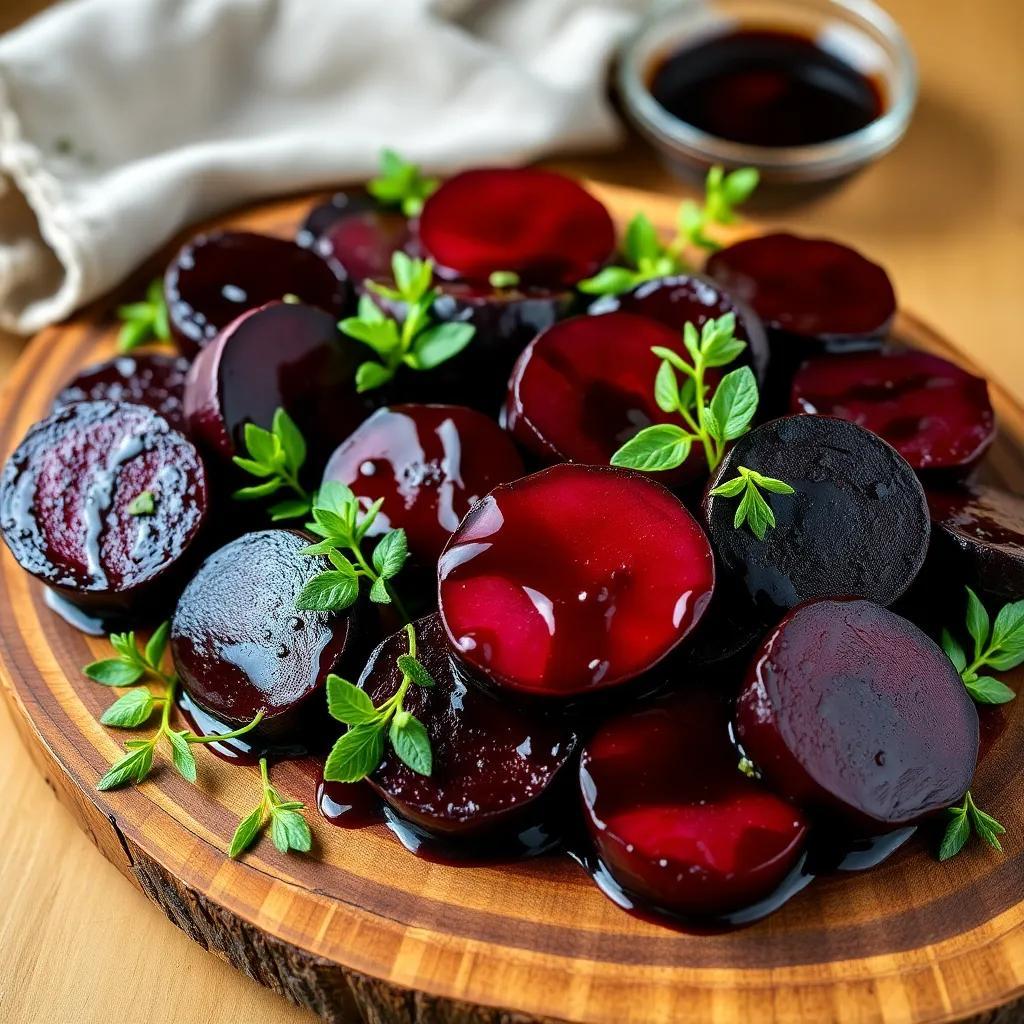 Balsamic Glazed Beetroots Recipe