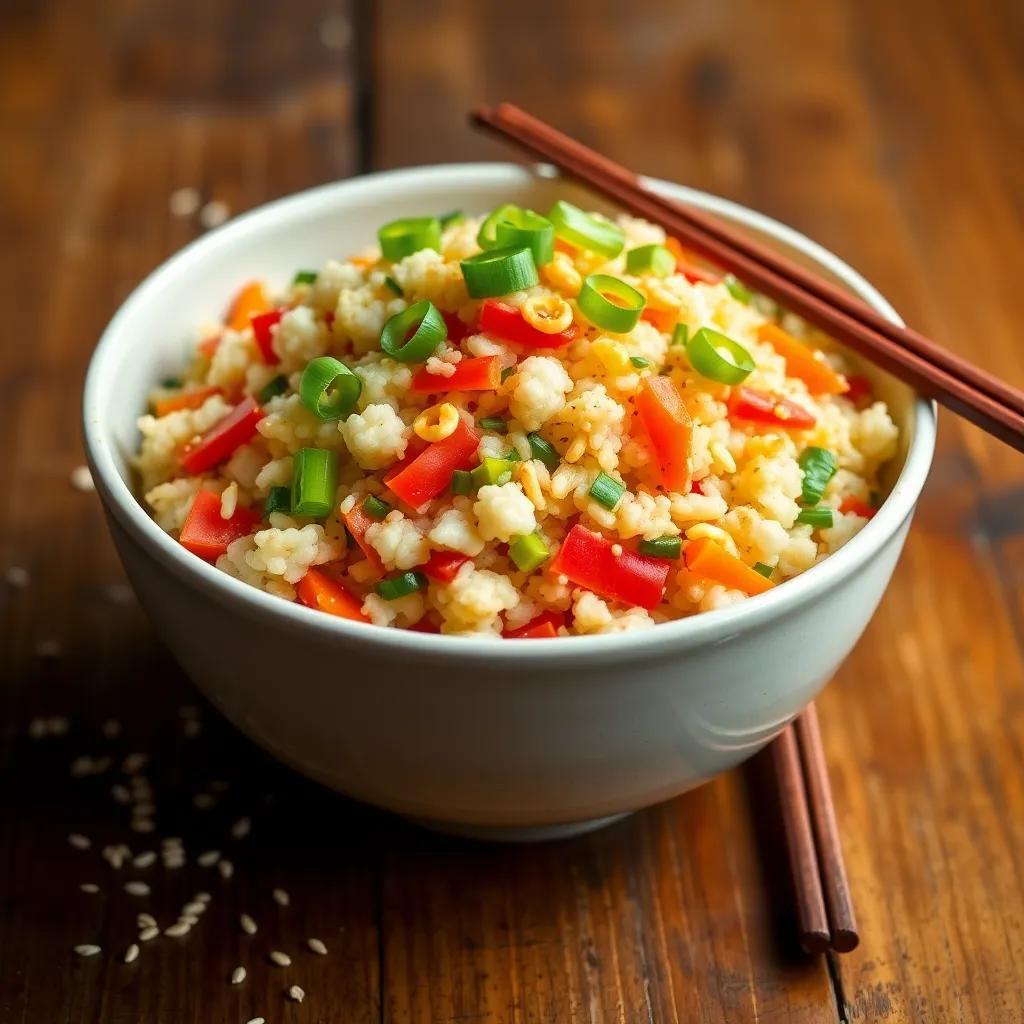 Cauliflower Fried Rice Recipe: Healthy & Delicious