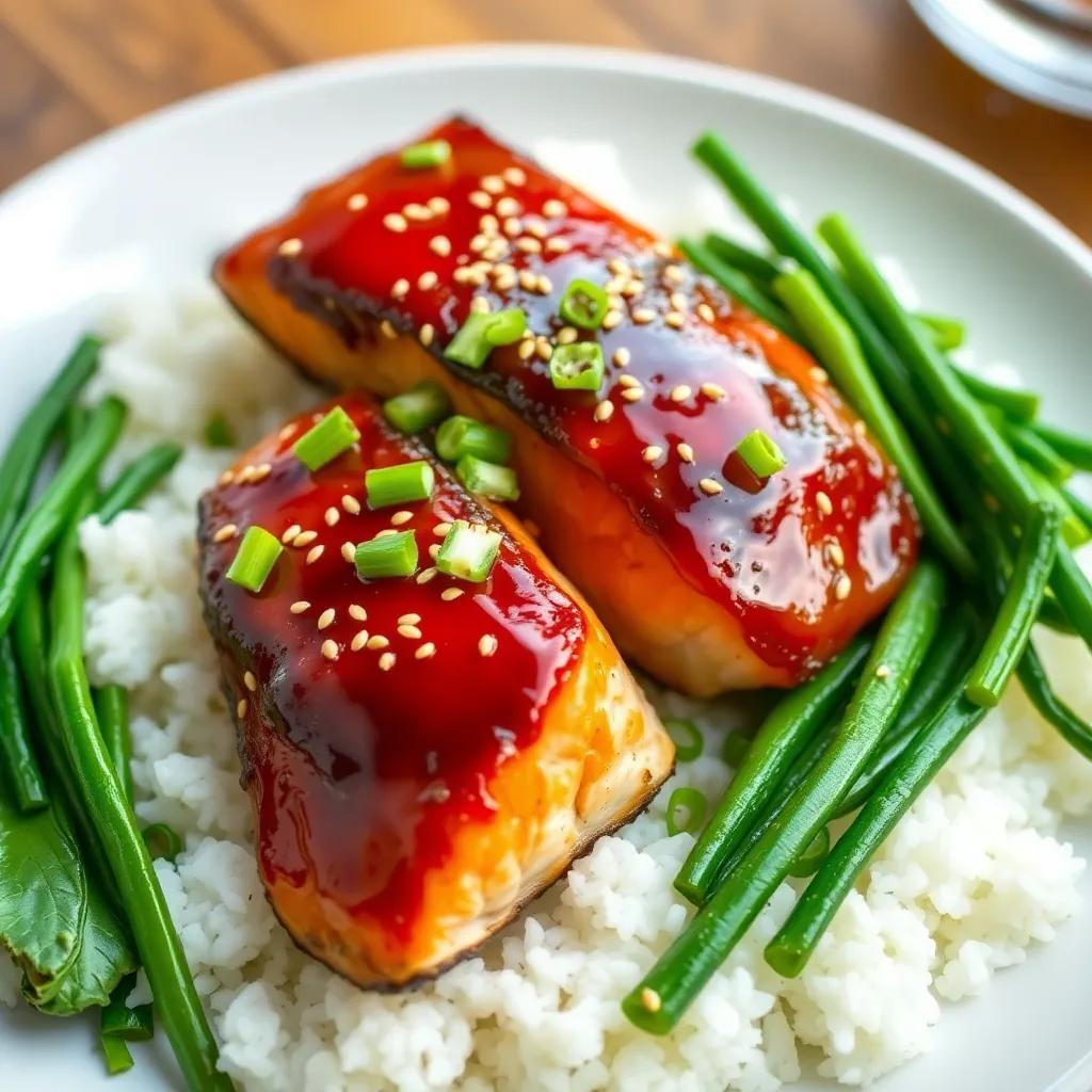 Asian Glazed Salmon Recipe: A Delicious and Easy Dish