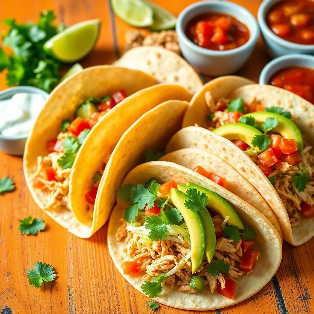 Chicken Tacos with Sauce Recipe